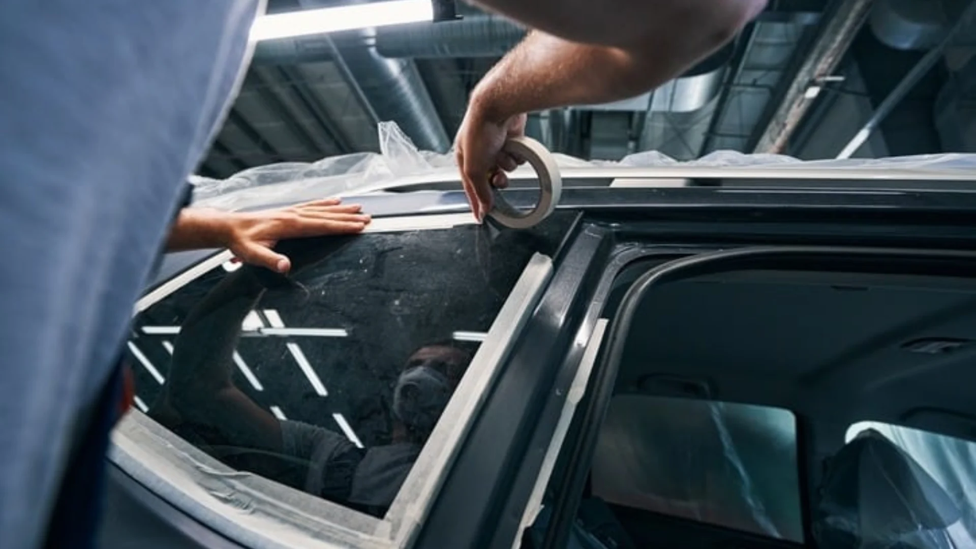 Side glass replacement, (3)